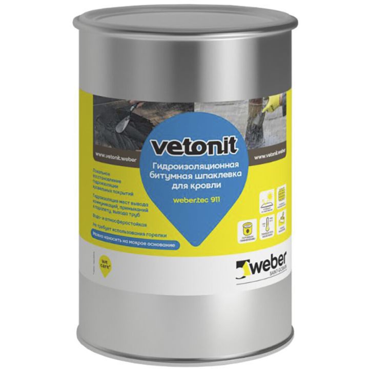 Katuseparandusmastiks Weber Tec 911 1 kg