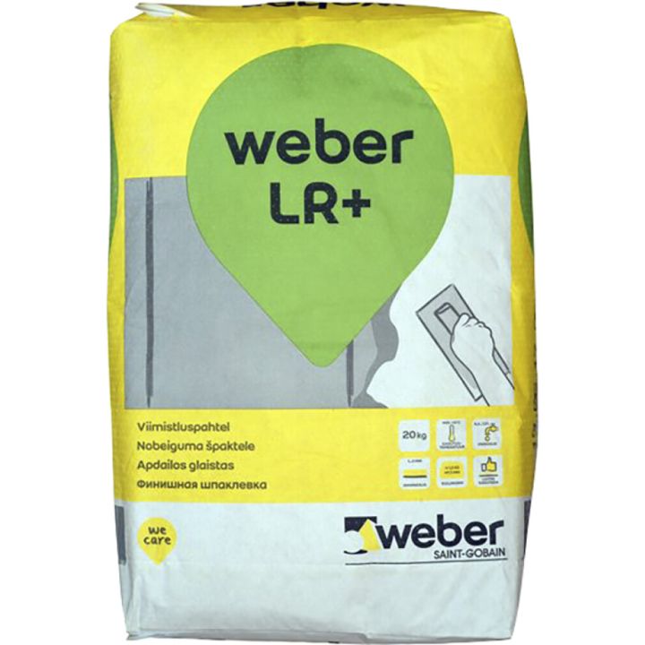 Viimistluspahtel Weber LR+ 20 kg