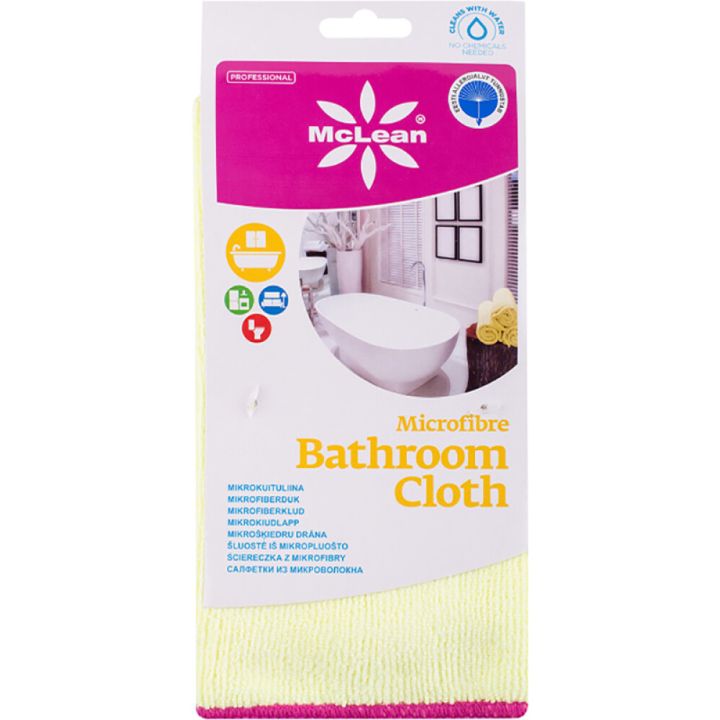 Mikrokiudlapp McLean vannitoapuhastamiseks