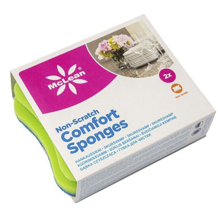 Puhastussvamm McLean Non-Scratch 2 tk/pakk