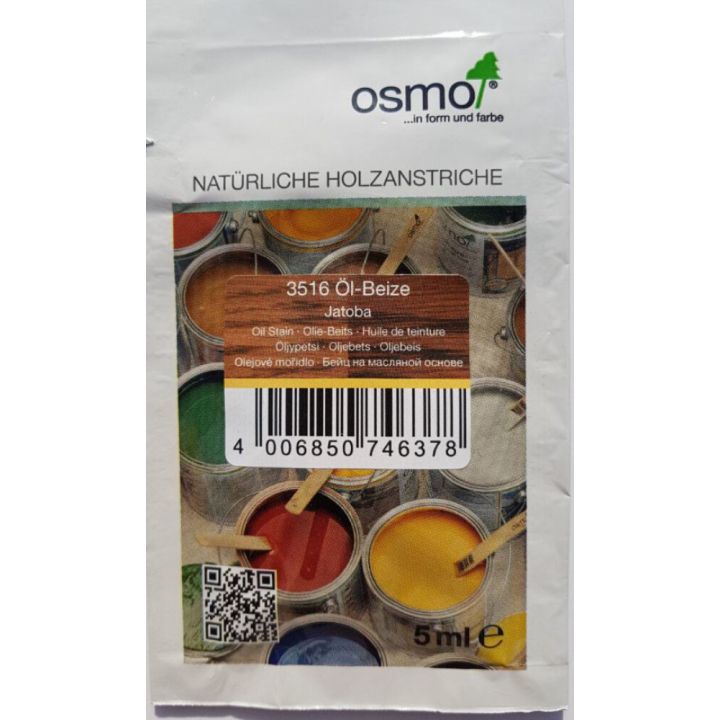 Õlipeits Osmocolor tester 3516 jatoba 5 ml