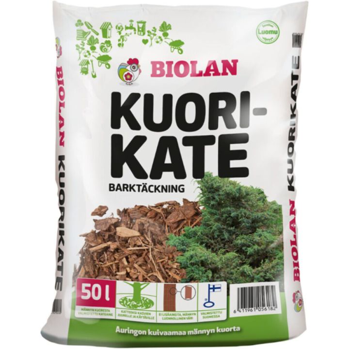 Puukooremultš Biolan 50 l alusel 70 tk