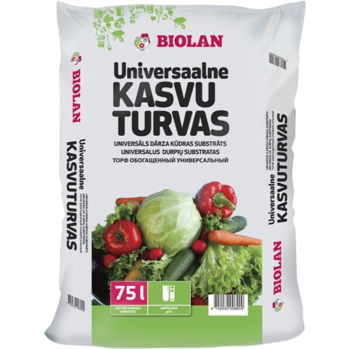 Universaalne Kasvuturvas Biolan 75 l alusel 51 tk