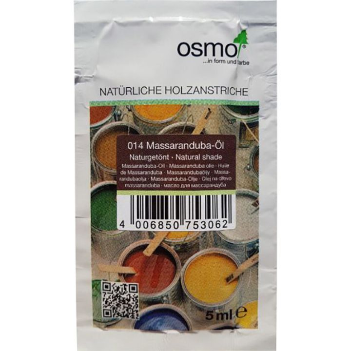 Terrassiõli tester Osmo 014 Massaranduba naturaaltoon 5 ml