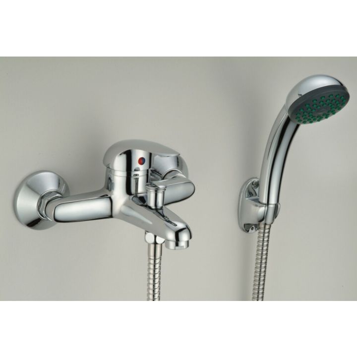 Duši- ja vannisegisti Ecoline lühike