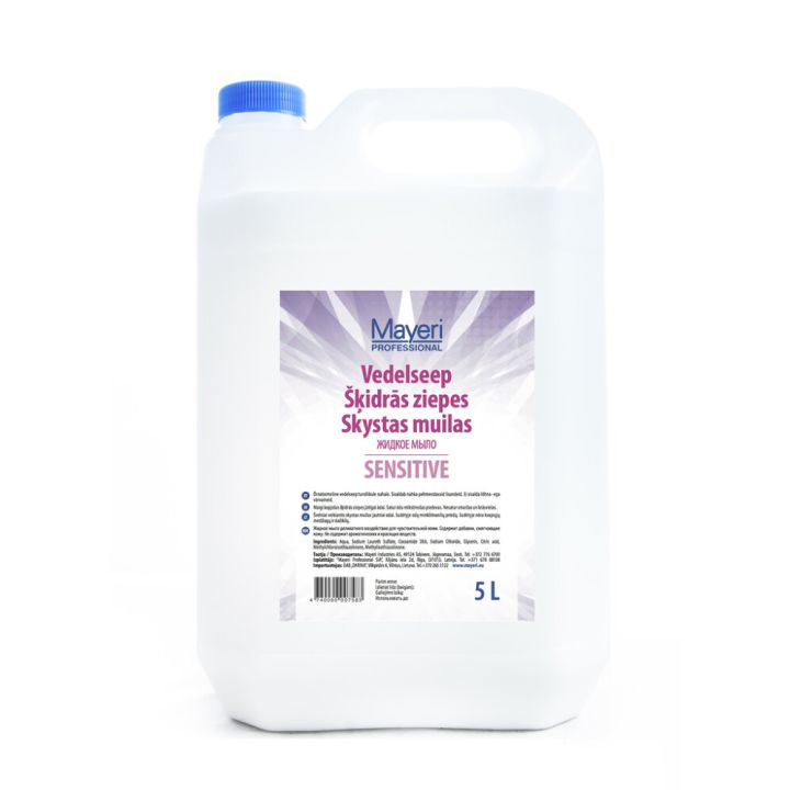 Vedelseep Mayeri Soft Sensitive 5 l