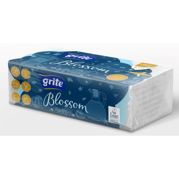 Paberkäterätikud Grite Blossom 120 tk