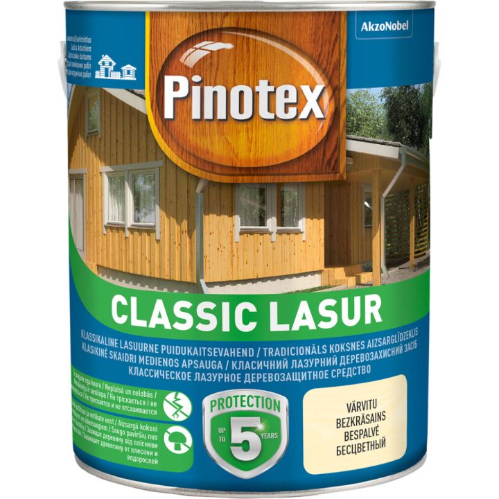 Puidukaitsevahend Pinotex Classic Lasur 3 l, mahagon