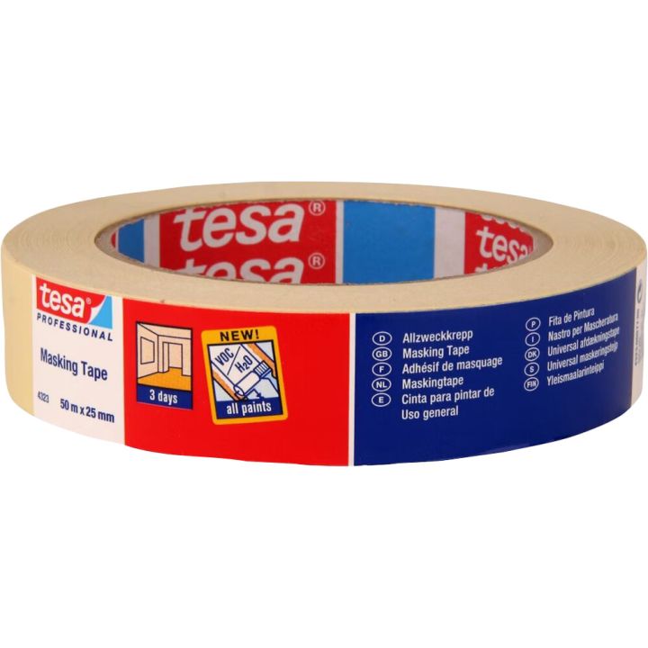 Maalriteip tesa® Professional 50 m x 25 mm