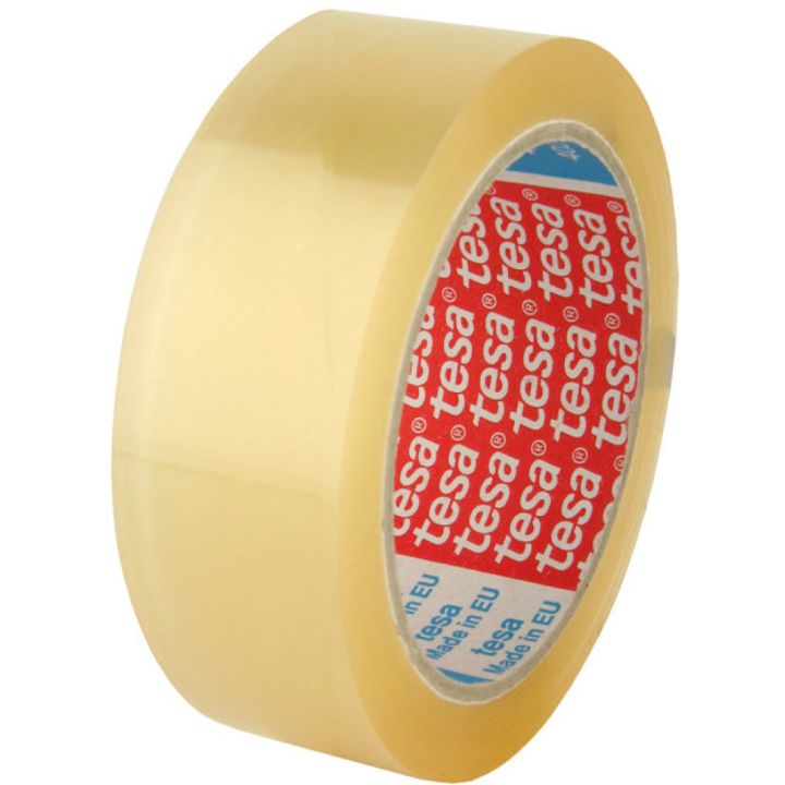 Pakketeip tesa® Strong läbipaistev 66 m x 38 mm