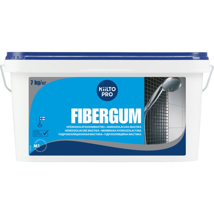 Hüdroisolatsioonimastiks Kiilto Pro Fibergum 7 kg