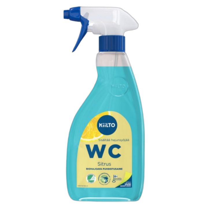 Kiilto WC puhastaja tsitruselõhnaline 0,6 l