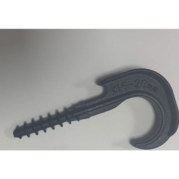 Toruhoidik tüübliga Baltplast 16-20 mm 5 tk must