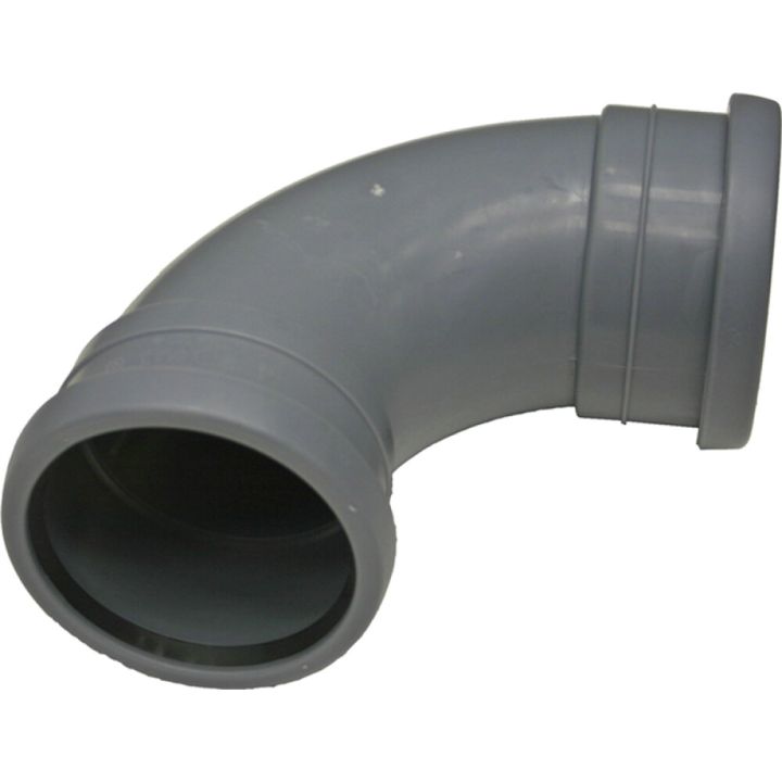 Kaksikmuhv käänik Pipelife PP-HT 110/88° S16 hall, lauge