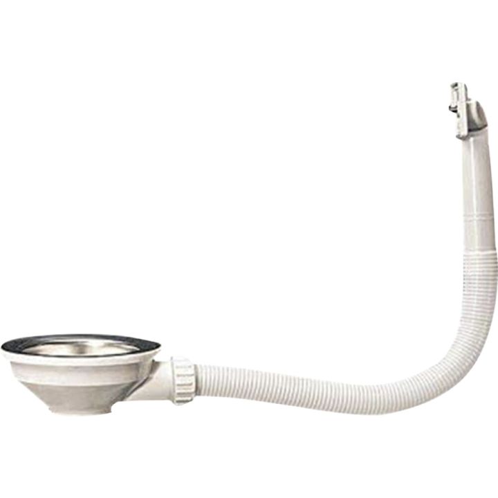 Ülejooksuga sifoonipesa 1 1/2" x 90 mm