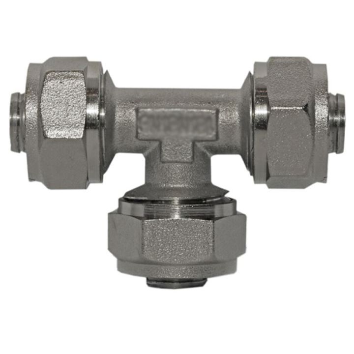 Kolmikliitmik Aqua Rubinetterie AL-PEX torule 25 x 16 x 25 mm