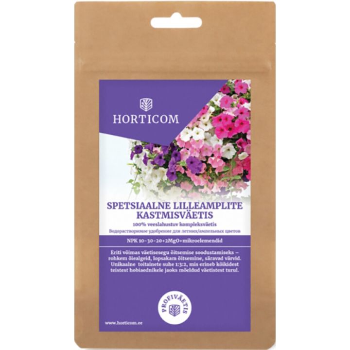 Spetsiaalne lilleamplite kastmisväetis Horticom 300g