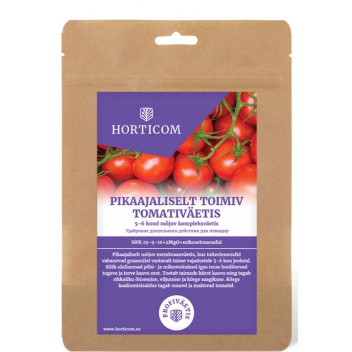 Pikaajaliselt toimiv tomativäetis (5-6k) Horticom 750g
