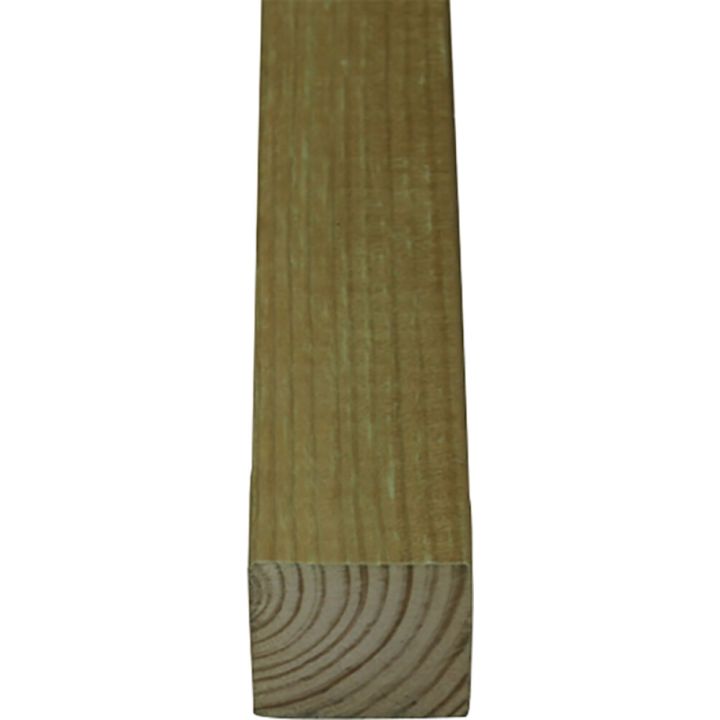 Immutatud höövelpruss H3 roheline 45 x 45 x 4200 mm