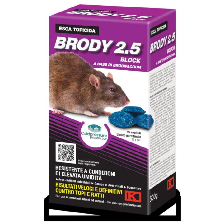 ROTIMÜRK BRODY 2,5 BLOCK VAHAPLOKID 300G