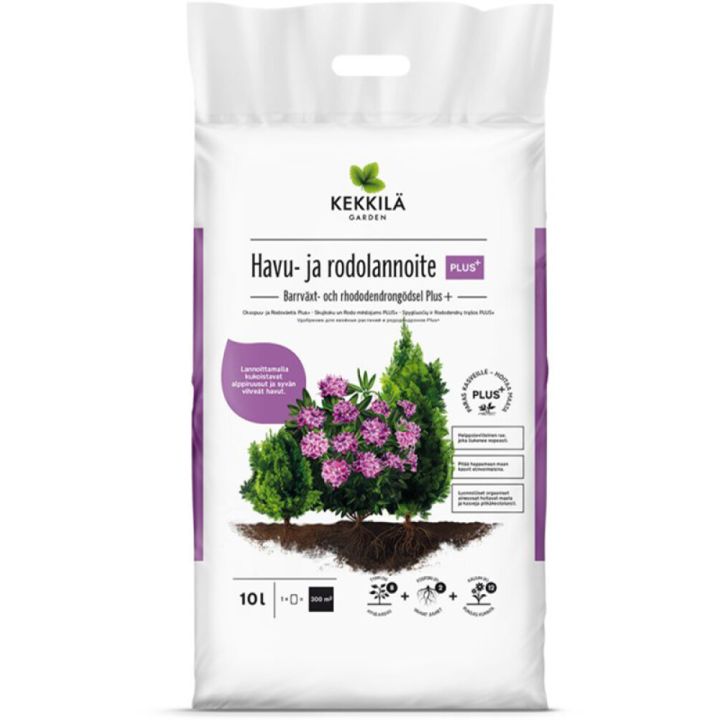 Okaspuu- ja rodoväetis Kekkilä PLUS+ 10 l