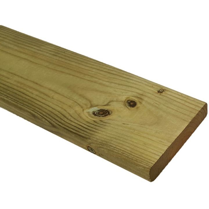 Immutatud höövellaud SHP 18 x 95 x 1200 mm roheline