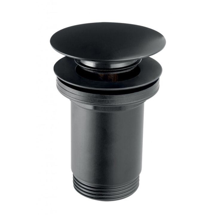 Põhjaklapp Ferro Rotondo Click-clack G5/4 must ülevooluta