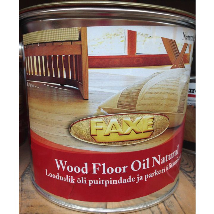 Toonitav puitpõranda õli Faxe 2,7 l