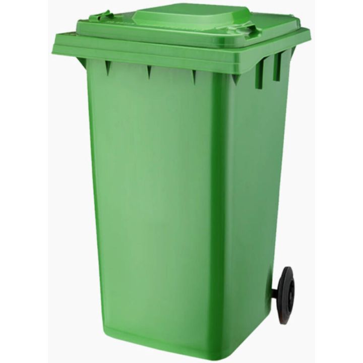 Prügikonteiner Aluoja 360 l, roheline