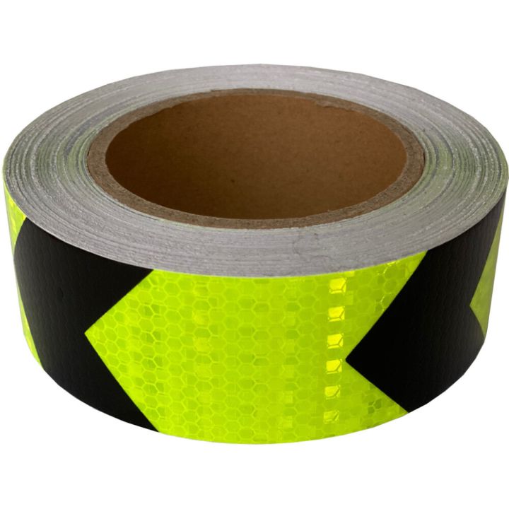 Helkurteip 25 m kollane/must