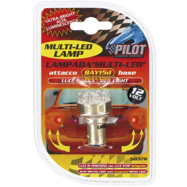 Multi-LED pirn BAY15D 21/5 W