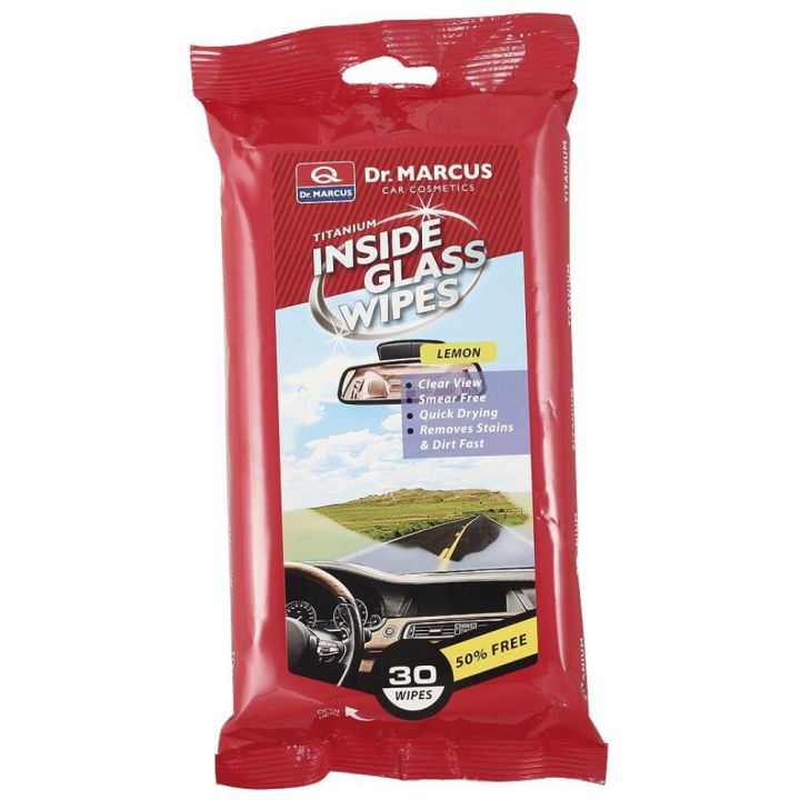 Niisked klaasipuhastuslapid sidrun