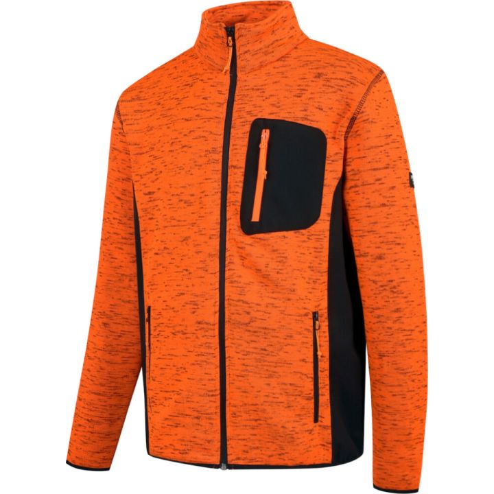 Dressipluus Florence oranž/must suurus 2XL