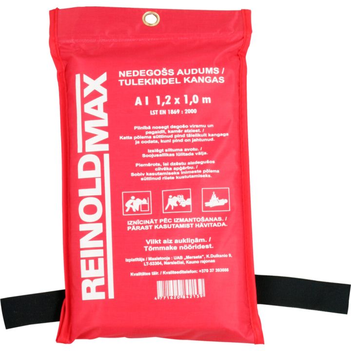 Tulekustutustekk ReinoldMax 1,2 x 1,0 m