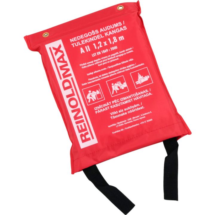 Tulekustutustekk ReinoldMax 1,2 x 1,8 m