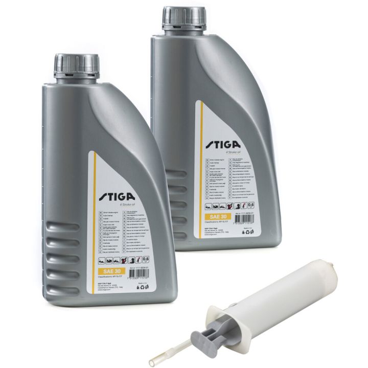 Õlivahetuskomplekt  Stiga muruniidukile
