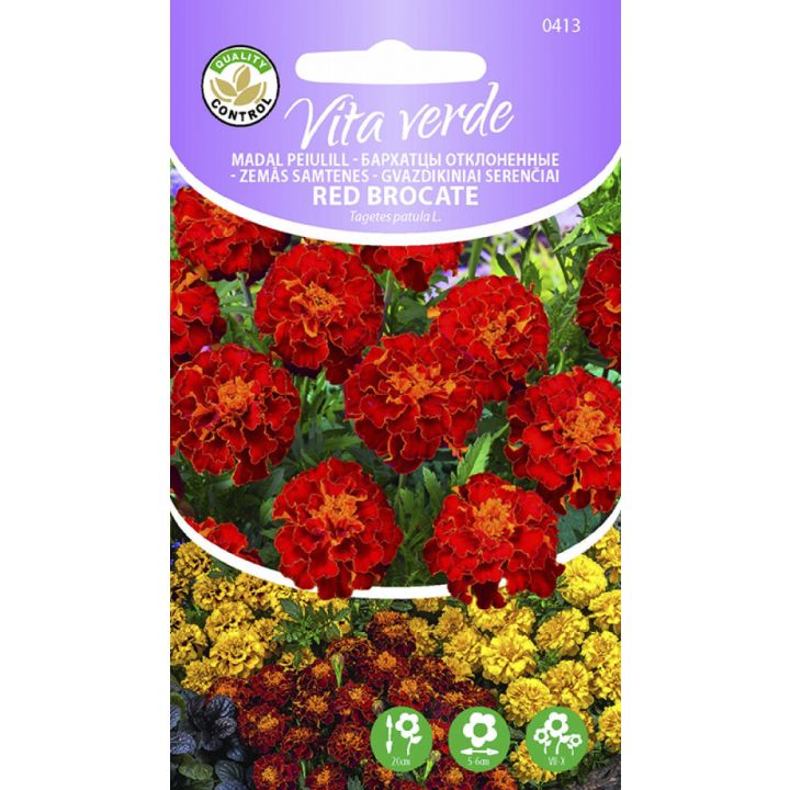 Madal peiulill Red Brocate