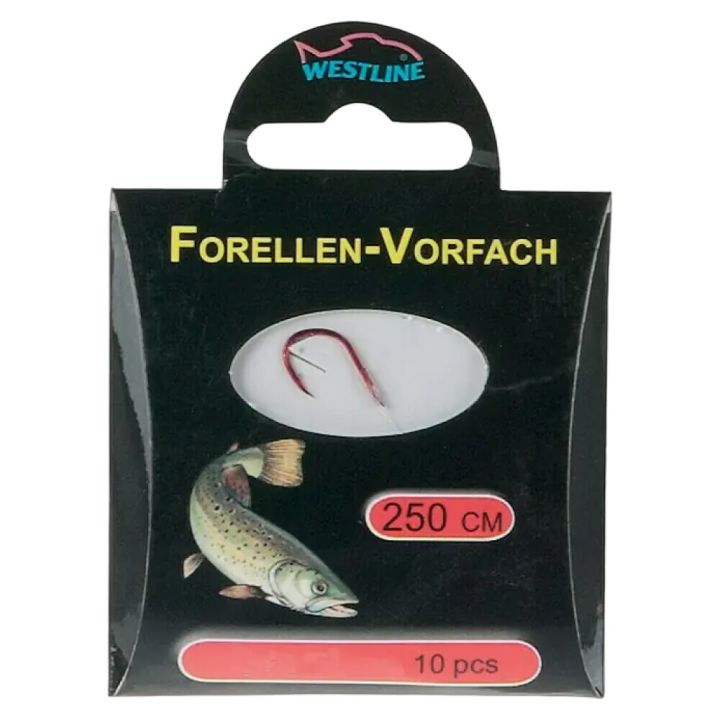 Konksud Forellenvorfach nr 10/0,2 10 tk