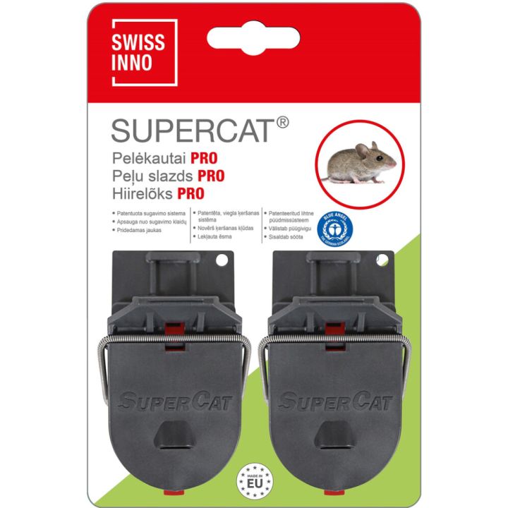Super Cat Pro hiirelõks 2 tk/pakis