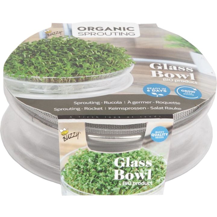 Idandamiskauss Buzzy® Organik rukola seemnetega Ø 14 cm