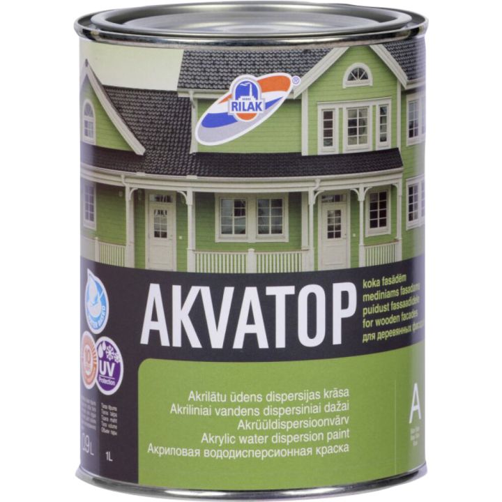 Puitfassaadivärv Rilak Akvatop 0,9 l