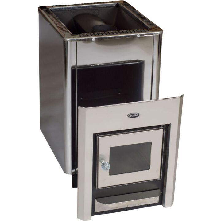 Puukeris Misa 11208K 8-20 m³ läbi seina köetav