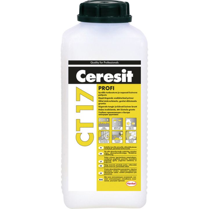 Niiskusetõke/krunt Ceresit CT 17, 2 l