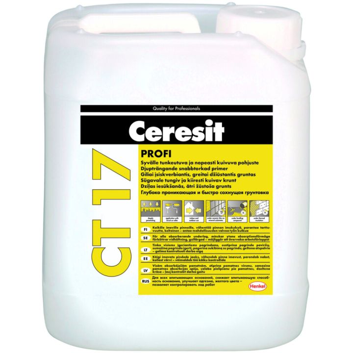 Niiskusetõke/krunt Ceresit CT 17, 5 l
