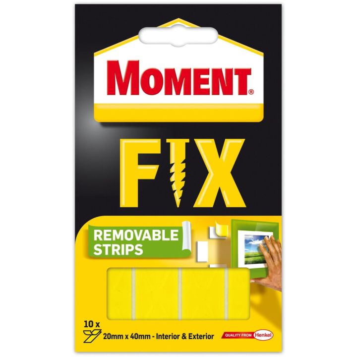 Eemaldatav kahepoollne teip Moment Fix