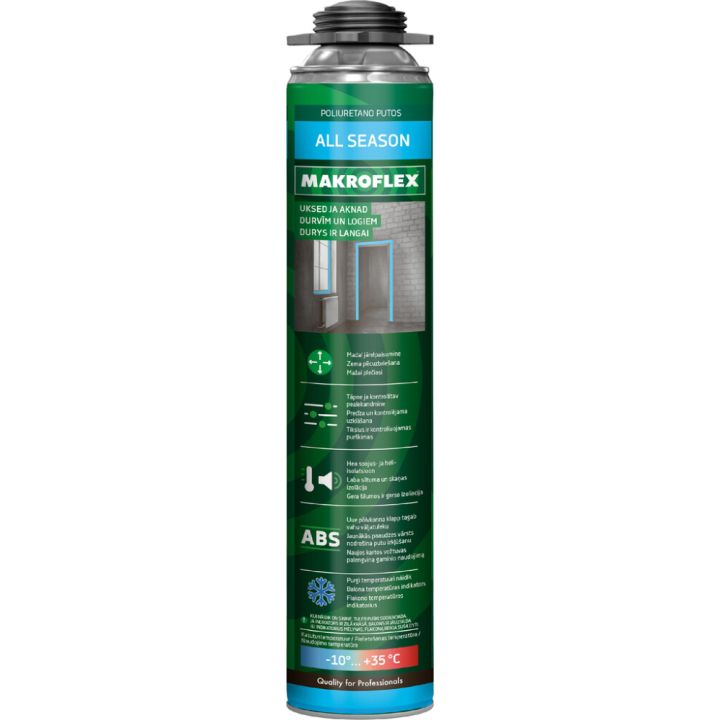 Montaaživaht Makroflex All Season 750 ml