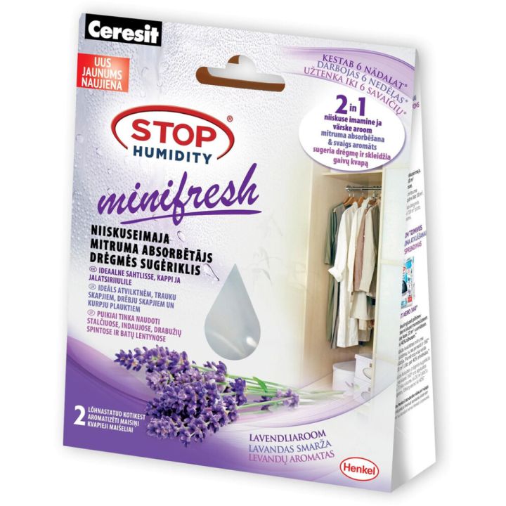 Niiskuseimaja Ceresit Stop Humidity Lavendel 2 x 50 g