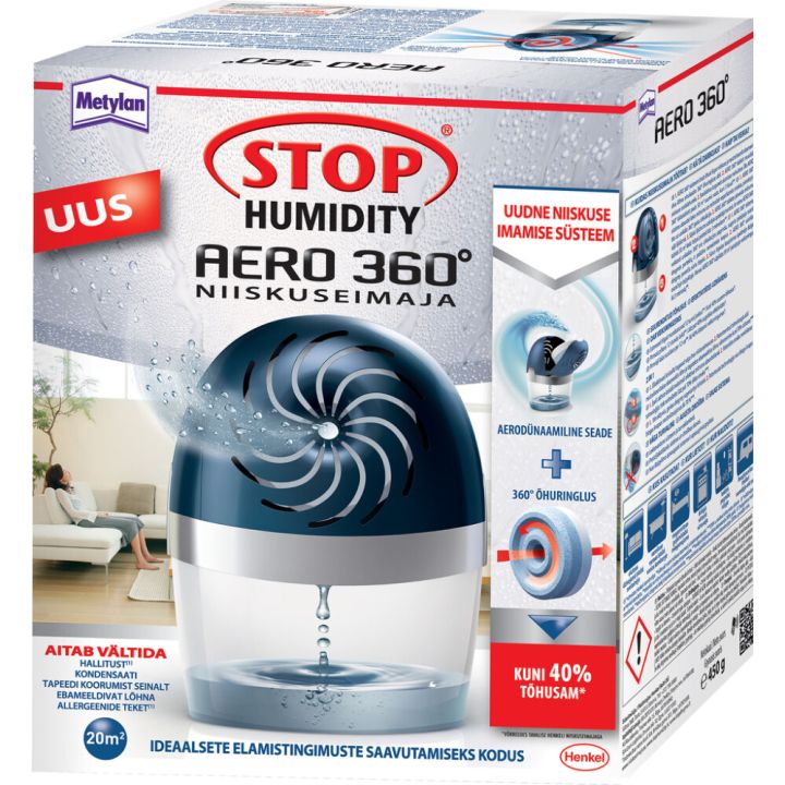 Niiskuseimaja Henkel Stop Humidity Aero 360°, 450 g