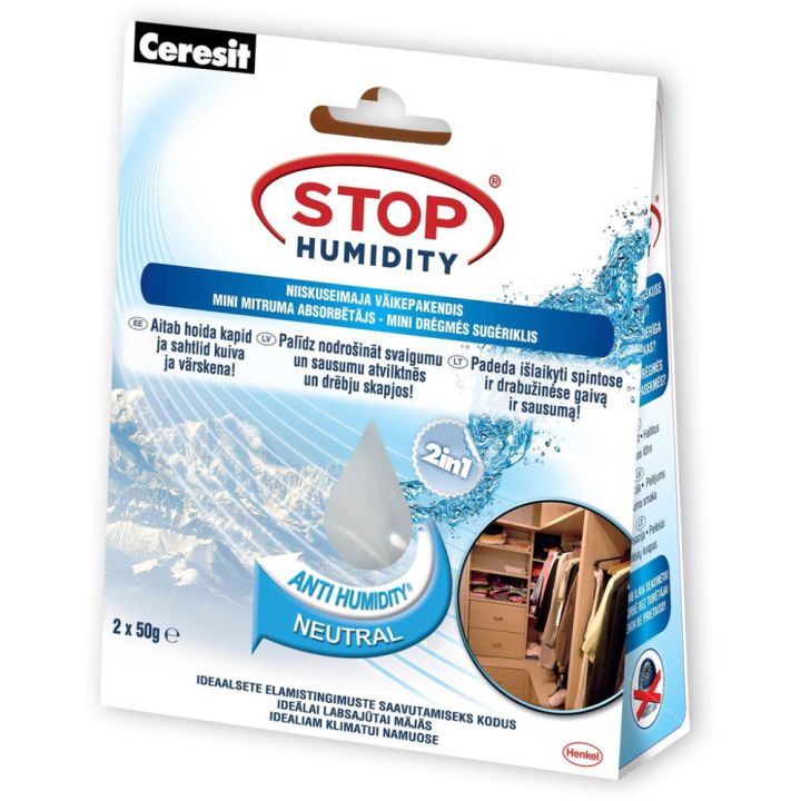 Niiskuseimaja Ceresit Stop Humidity Neutral 2 x 50 g