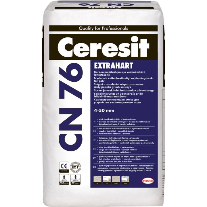 Põrandasegu Ceresit CN 76 Extrahart 25 kg